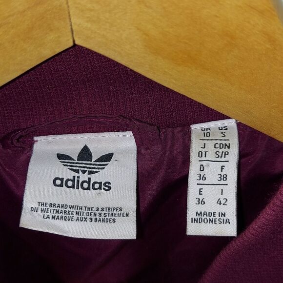 Adidas Originals Trefoil Cldro Colorblock Fleece Track Jacket Sz S - Picture 7 of 12